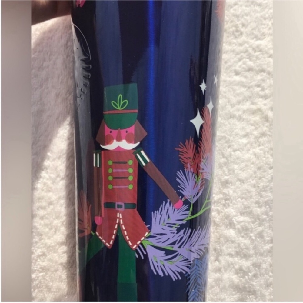 Starbucks Holiday Nutcracker Stainless Steel Venti Tumbler Cup NWT - Picture 5 of 7